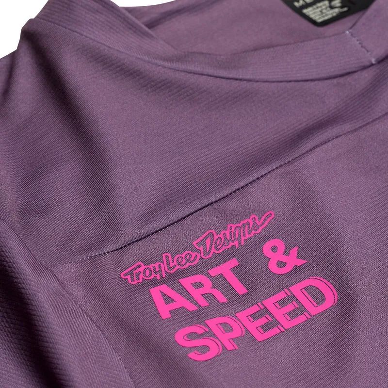 Skyline LS Jersey Radioscape Deep Purple