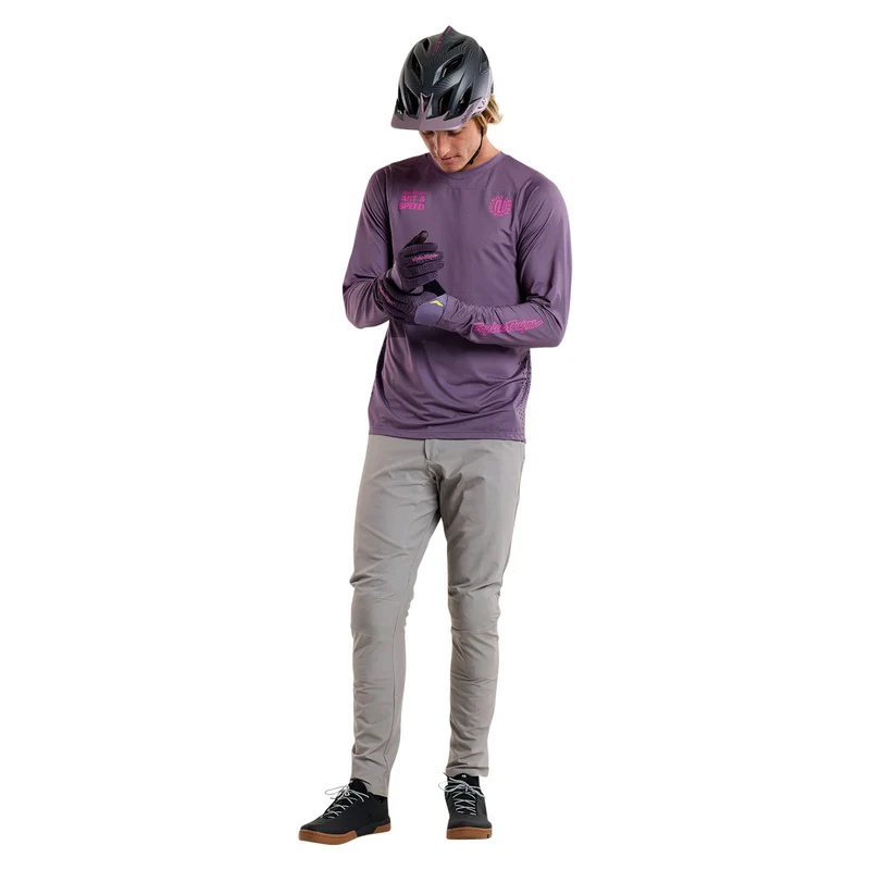 Skyline LS Jersey Radioscape Deep Purple