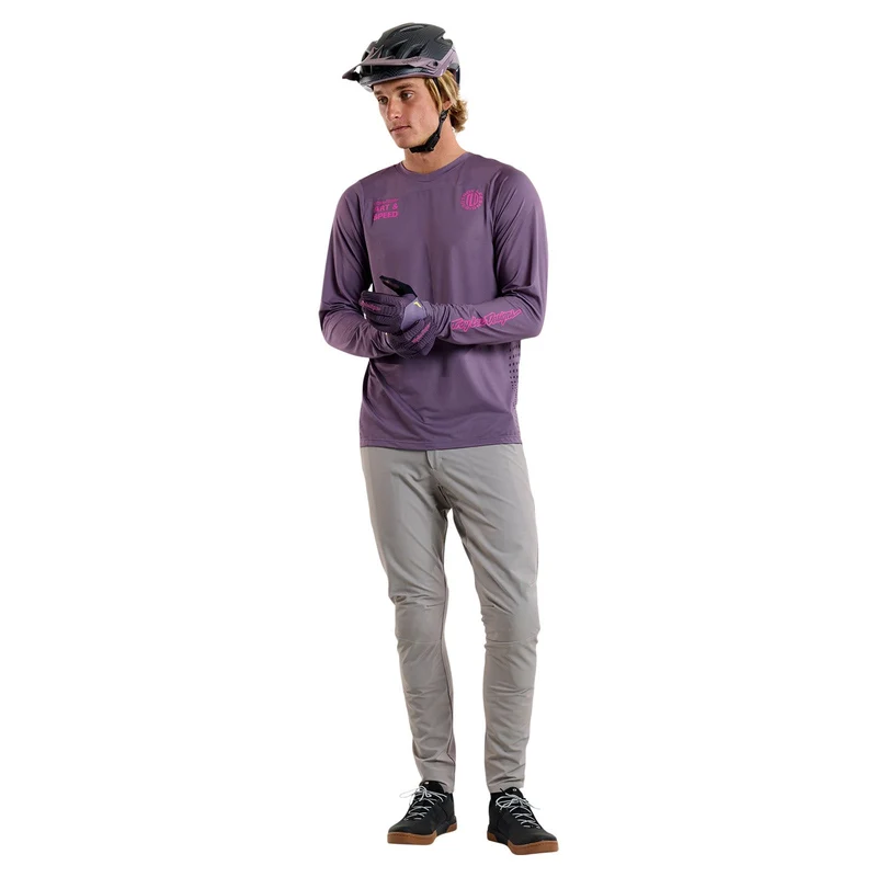 Skyline LS Jersey Radioscape Deep Purple