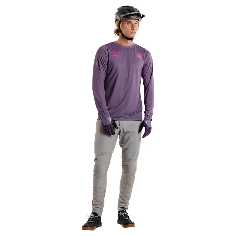 Skyline LS Jersey Radioscape Deep Purple