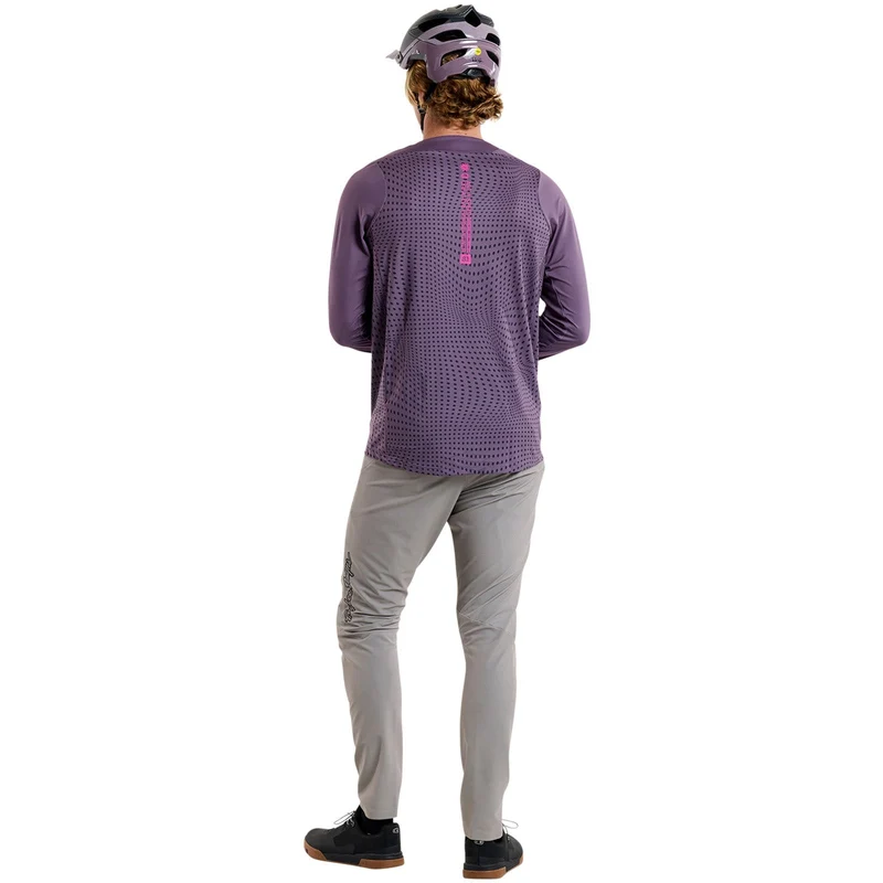 Skyline LS Jersey Radioscape Deep Purple