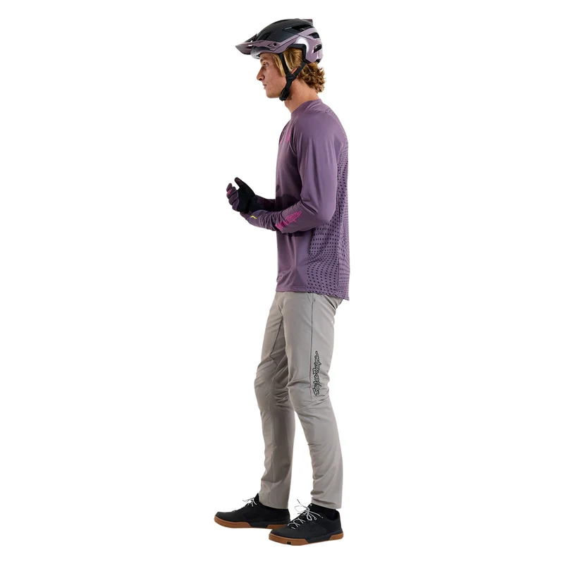Skyline LS Jersey Radioscape Deep Purple