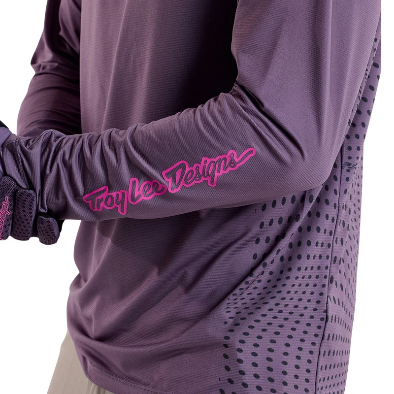 Skyline LS Jersey Radioscape Deep Purple