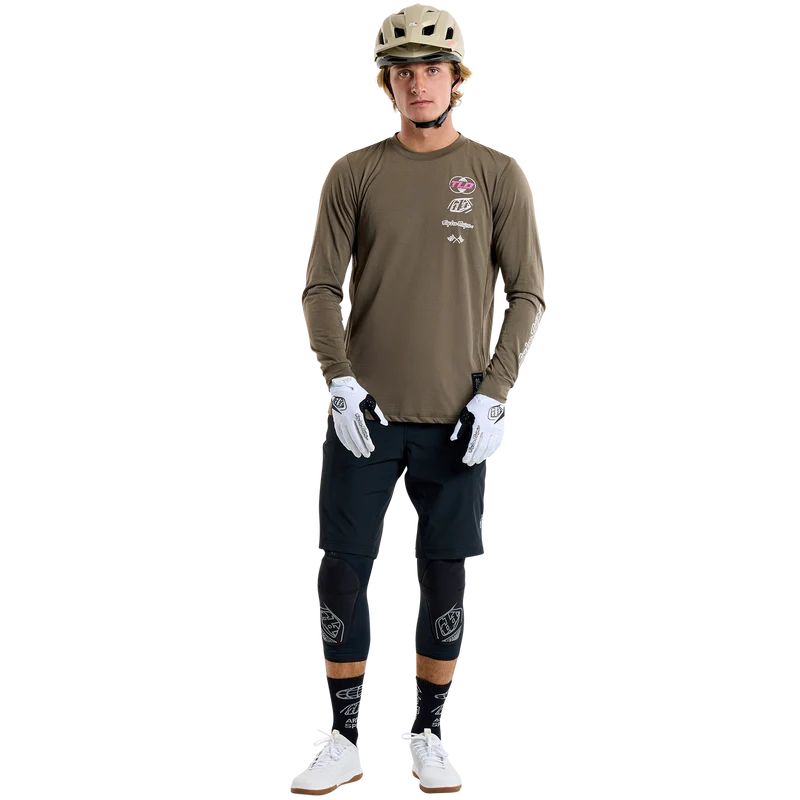 Skyline Long Sleeve Ride Tee Worldwide Caper