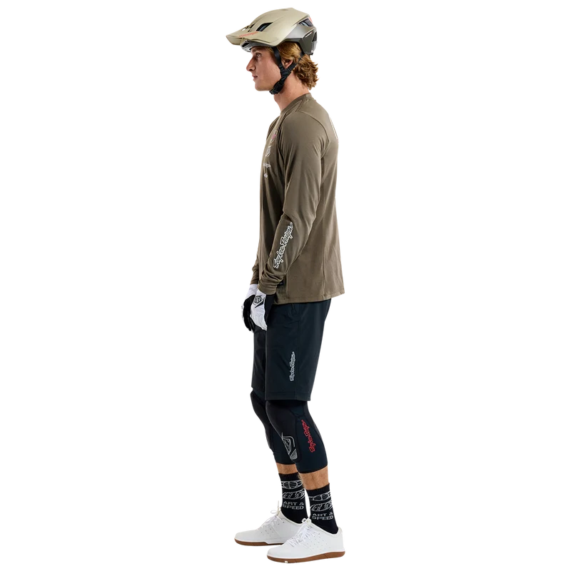 Skyline Long Sleeve Ride Tee Worldwide Caper