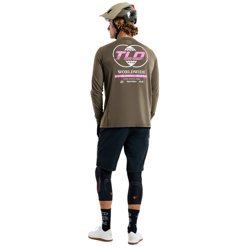Skyline Long Sleeve Ride Tee Worldwide Caper