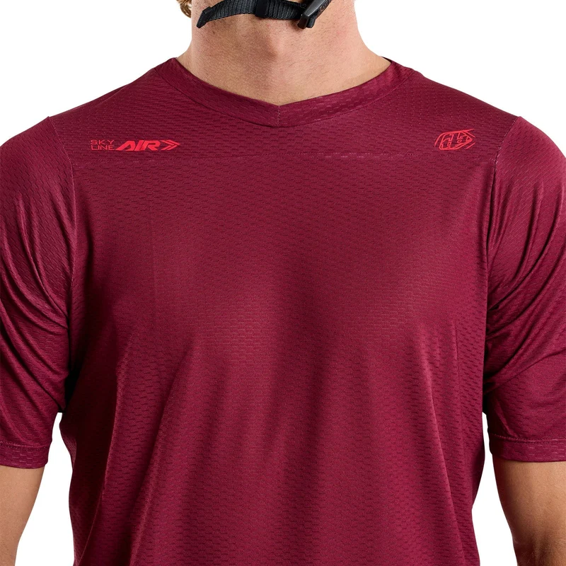 Skyline Air SS Jersey Mono Oxblood