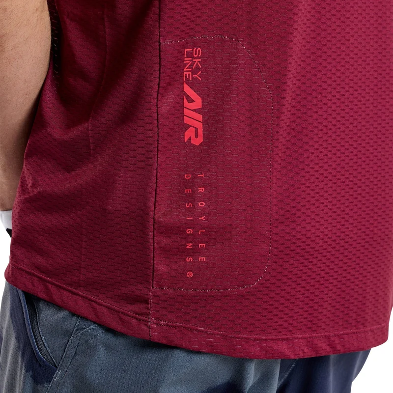 Skyline Air SS Jersey Mono Oxblood