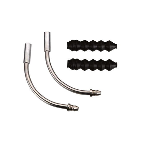 coude de freins VeePipe 2 pcs. argent