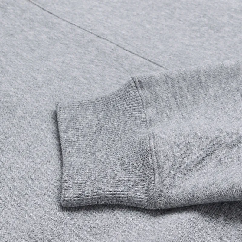 Pullover Hoodie Stamp Grey Heather