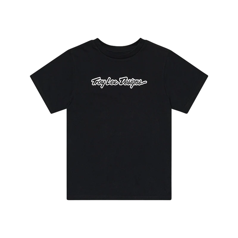Womens Short Sleeve Tee Signature Black