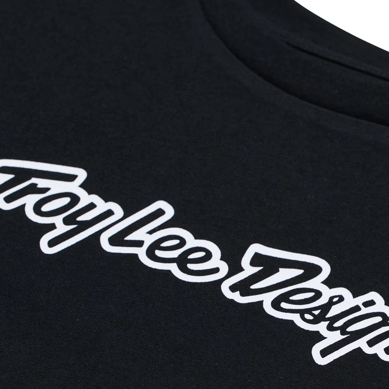 Womens Short Sleeve Tee Signature Black