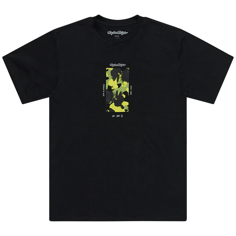 Short Sleeve Tee Boxed Out Black