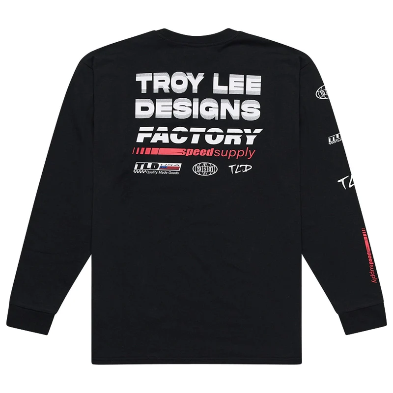 Long Sleeve Tee Factory Black