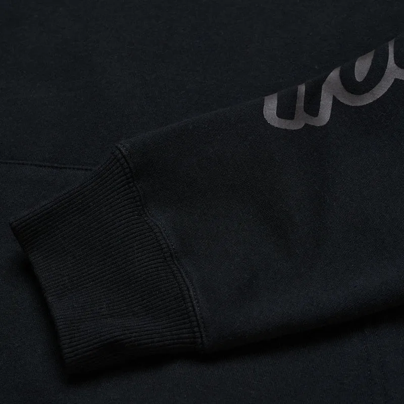 Pullover Hoodie Branded Black