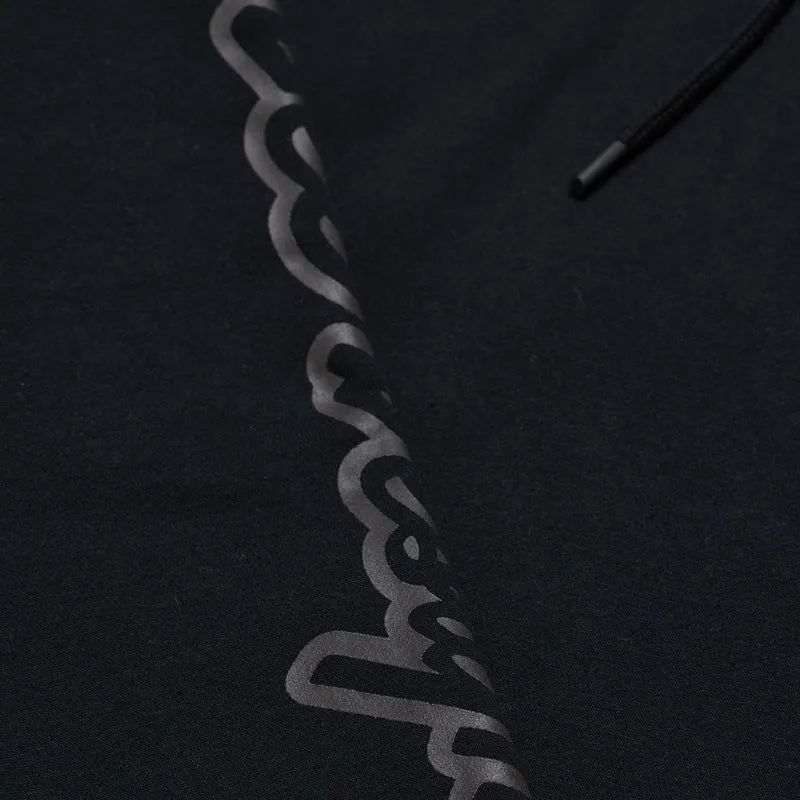 Pullover Hoodie Branded Black