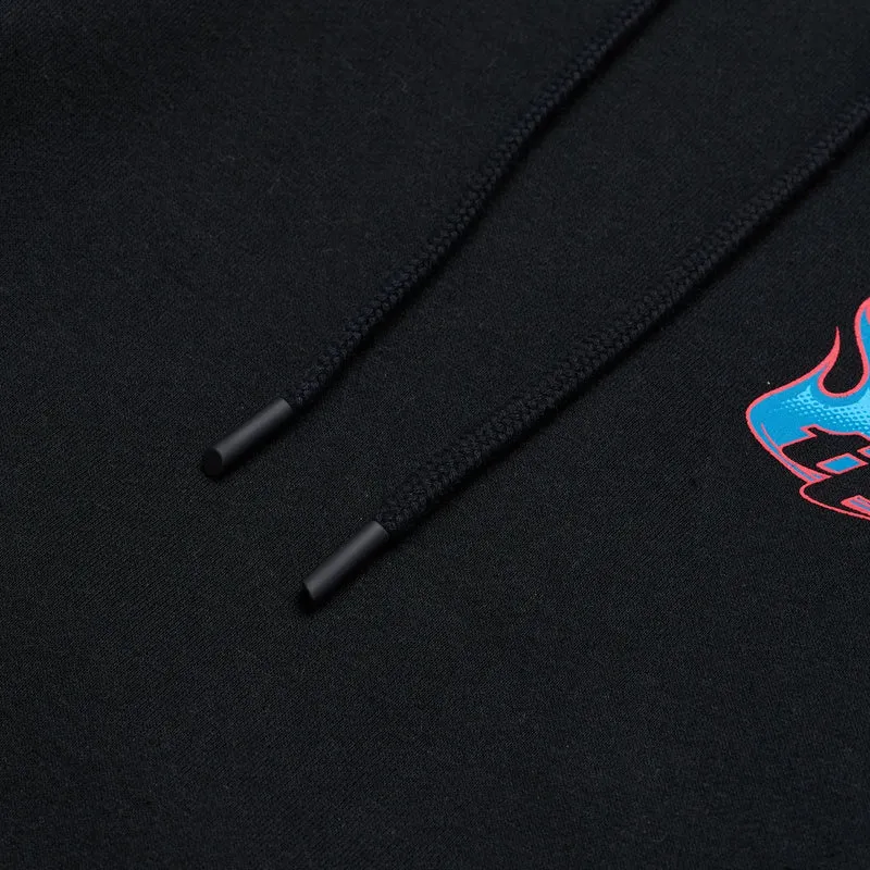 Pullover Hoodie Torched Black