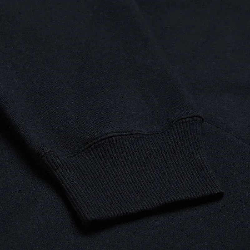 Pullover Hoodie Badge Black