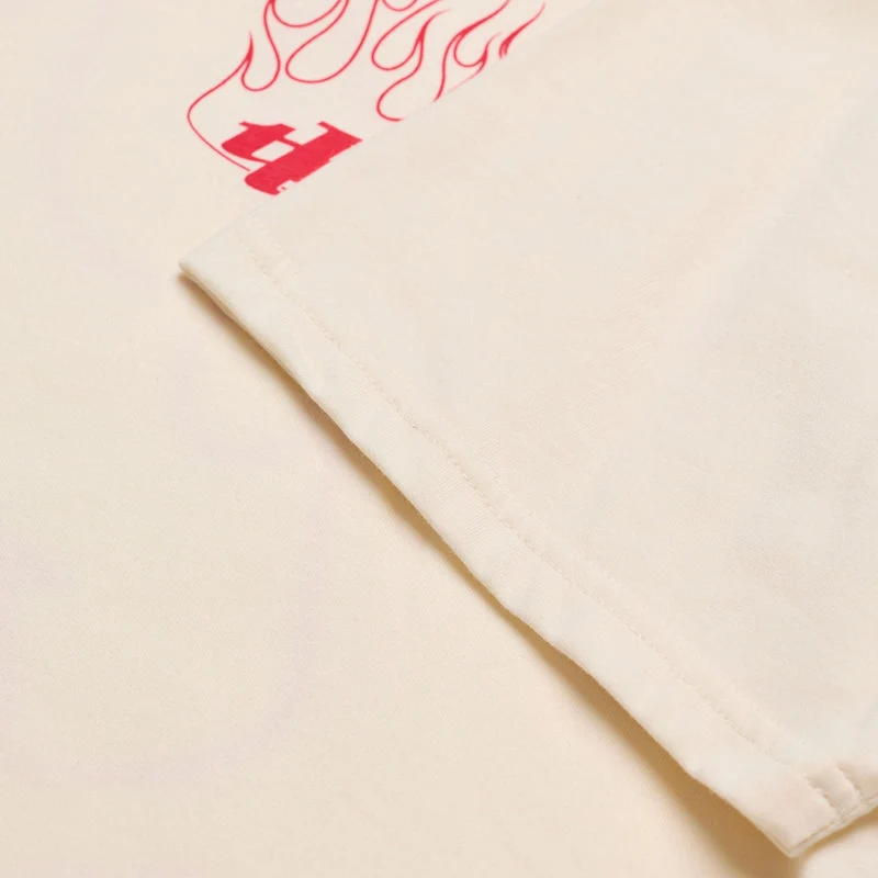 Short Sleeve Tee Torched Vintage White