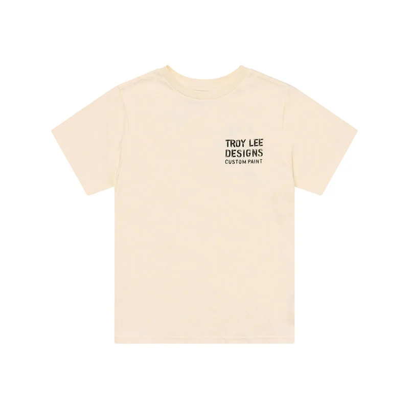 Womens Short Sleeve Tee Paint Shop Vintage White