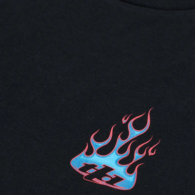 Youth Short Sleeve Tee Torched Black
