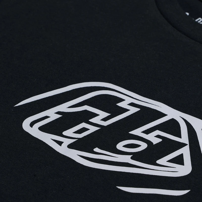 Youth Short Sleeve Tee Badge Black