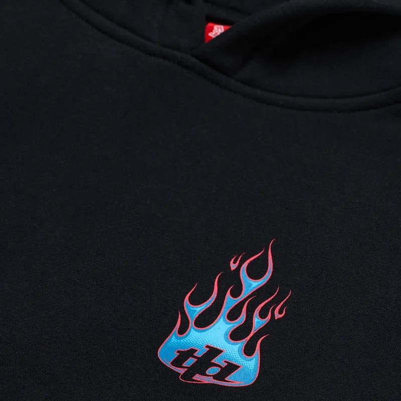 Youth Pullover Torched Black