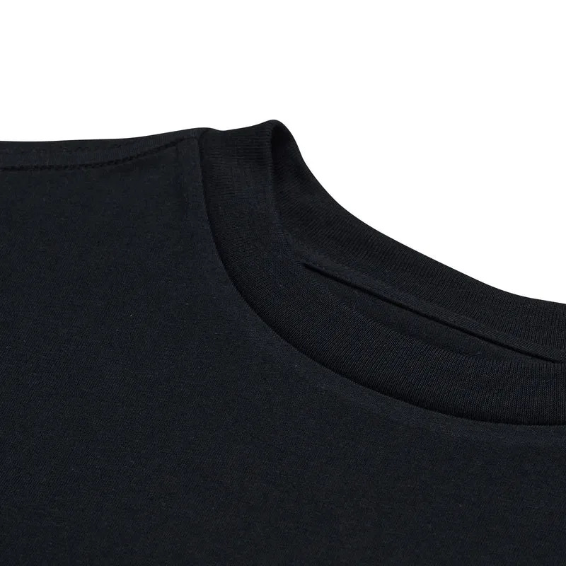 Womens Short Sleeve Tee Peace Out Black