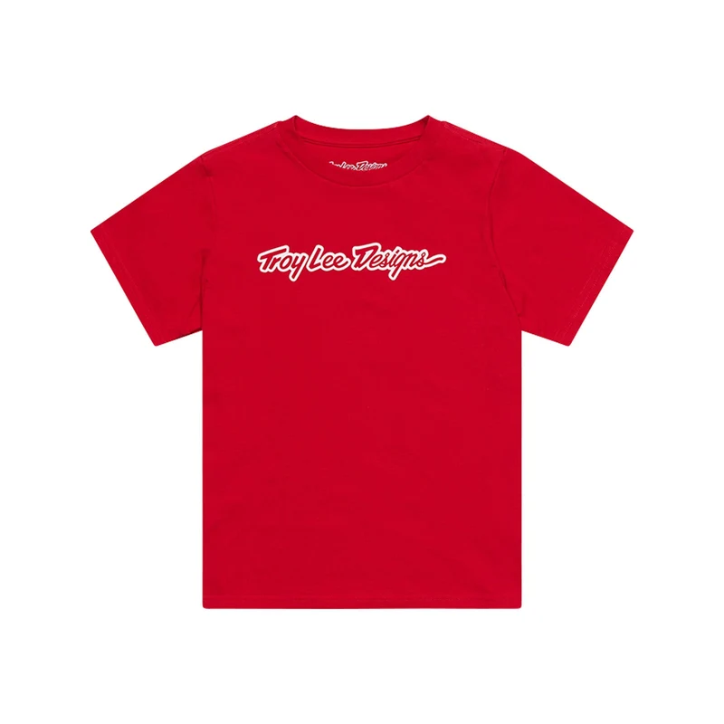 Youth Short Sleeve Tee Signature Team Red