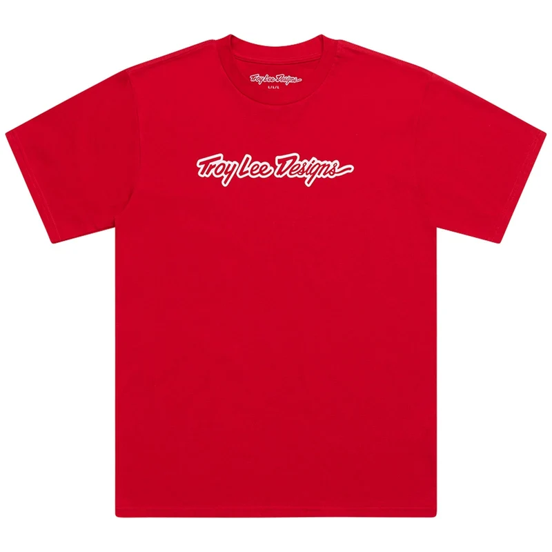 Short Sleeve Tee Signature Team Red