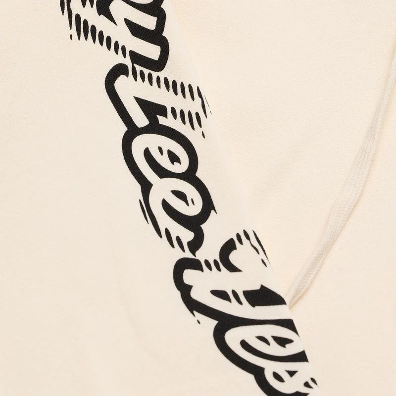 Womens Pullover Peace Out Vintage White