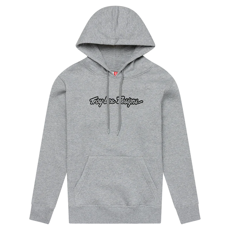 Womens Pullover Signature Grey Heather