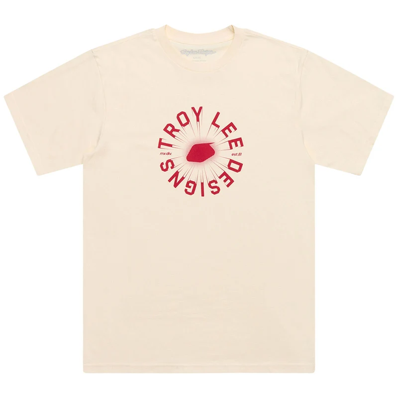 Short Sleeve Tee Rotation Vintage White