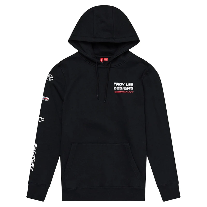 Pullover Hoodie Factory Black