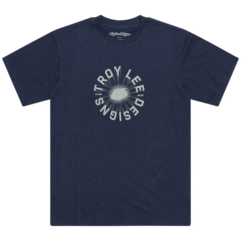 Short Sleeve Tee Rotation Navy Heather