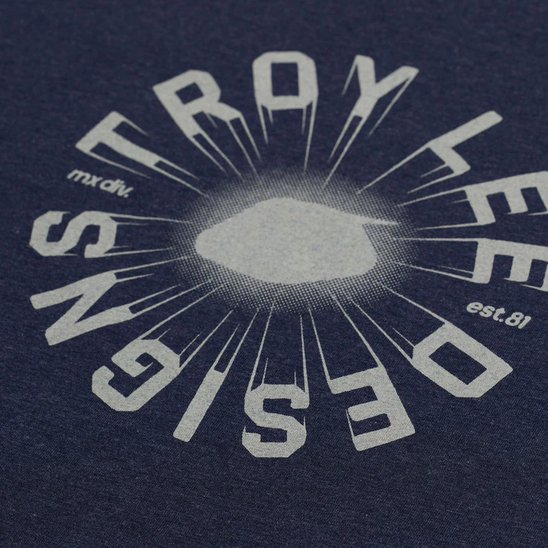 Short Sleeve Tee Rotation Navy Heather