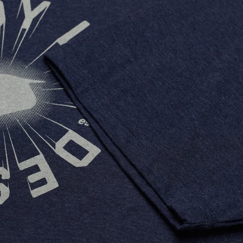 Short Sleeve Tee Rotation Navy Heather