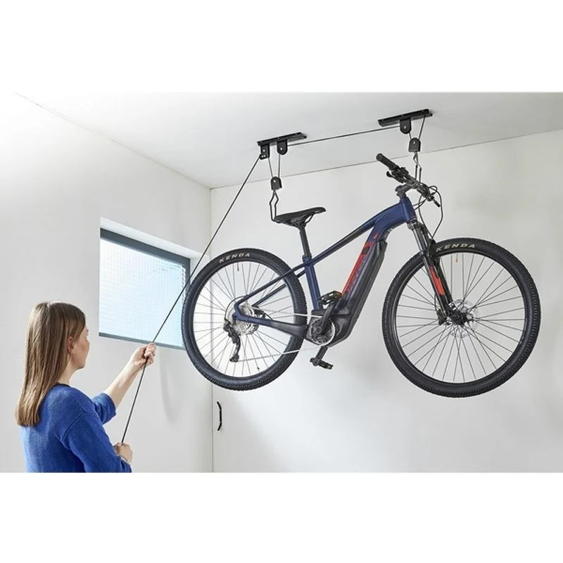 LEVE VELO D'ATELIER MANUEL POUR VELO MUSCULAIRE OU ELECTRIQUE (CHARGE MAX 30 kg)