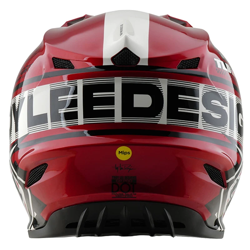 Youth GP Pro Helmet W/MIPS Fifty-50 White / Red