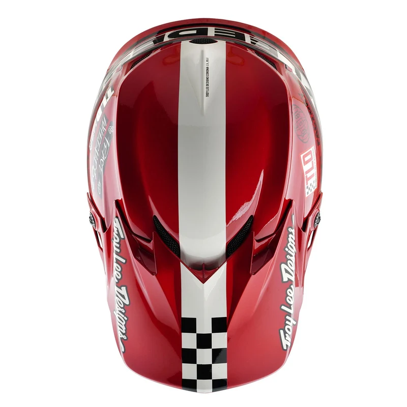 Youth GP Pro Helmet W/MIPS Fifty-50 White / Red