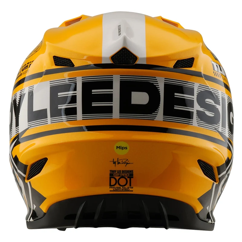 Youth GP Pro Helmet W/MIPS Fifty-50 White / Gold