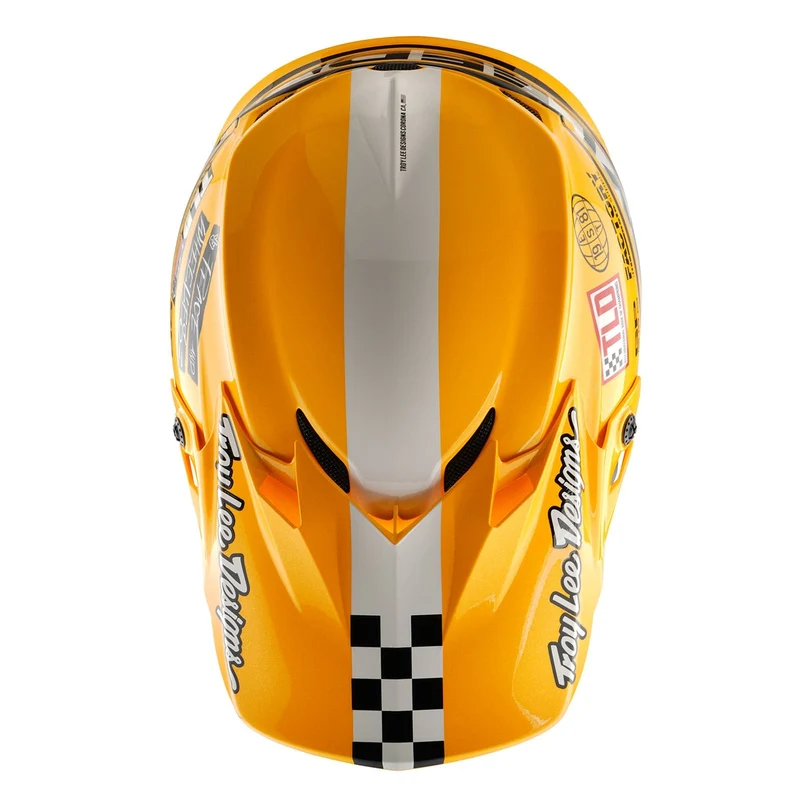 Youth GP Pro Helmet W/MIPS Fifty-50 White / Gold