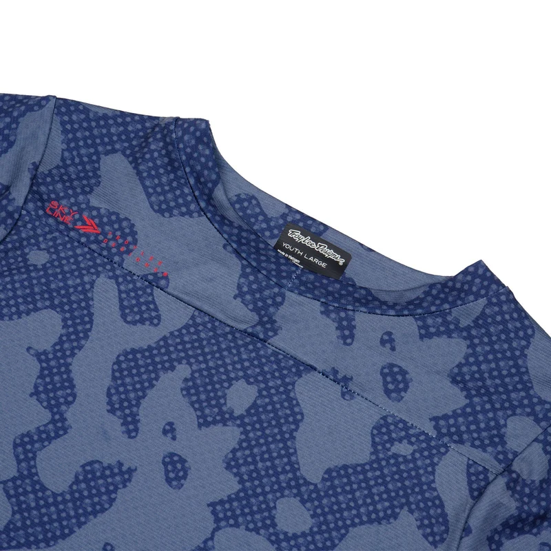 Youth Skyline SS Jersey Scrubland Steel Blue