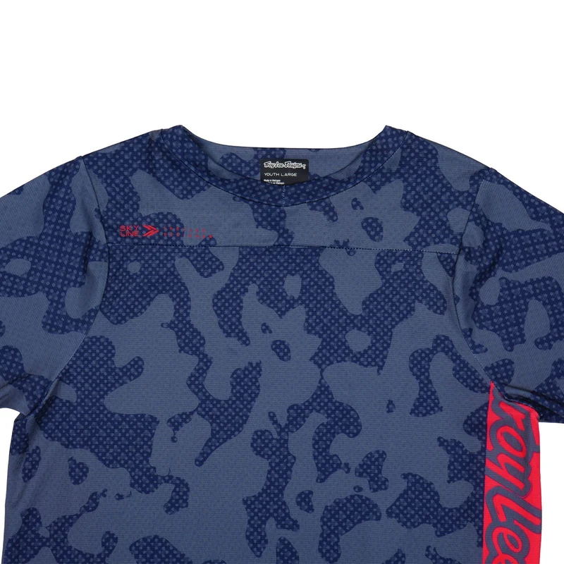 Youth Skyline SS Jersey Scrubland Steel Blue