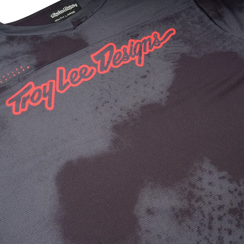Youth Skyline SS Jersey Flared Carbon