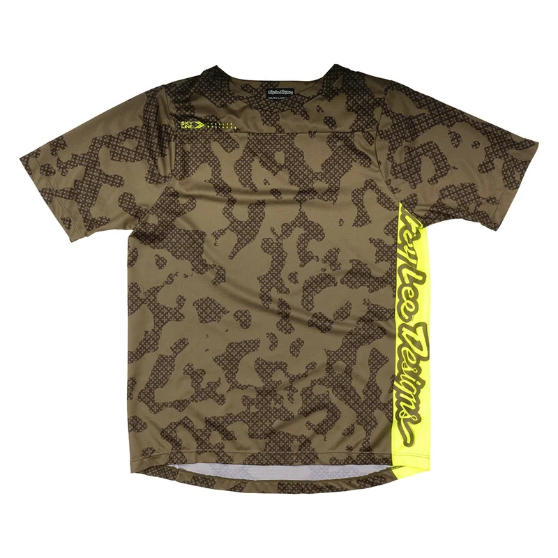 Youth Skyline SS Jersey Scrubland Olive