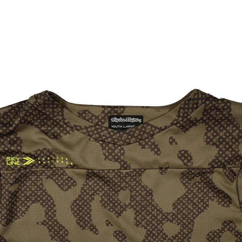 Youth Skyline SS Jersey Scrubland Olive