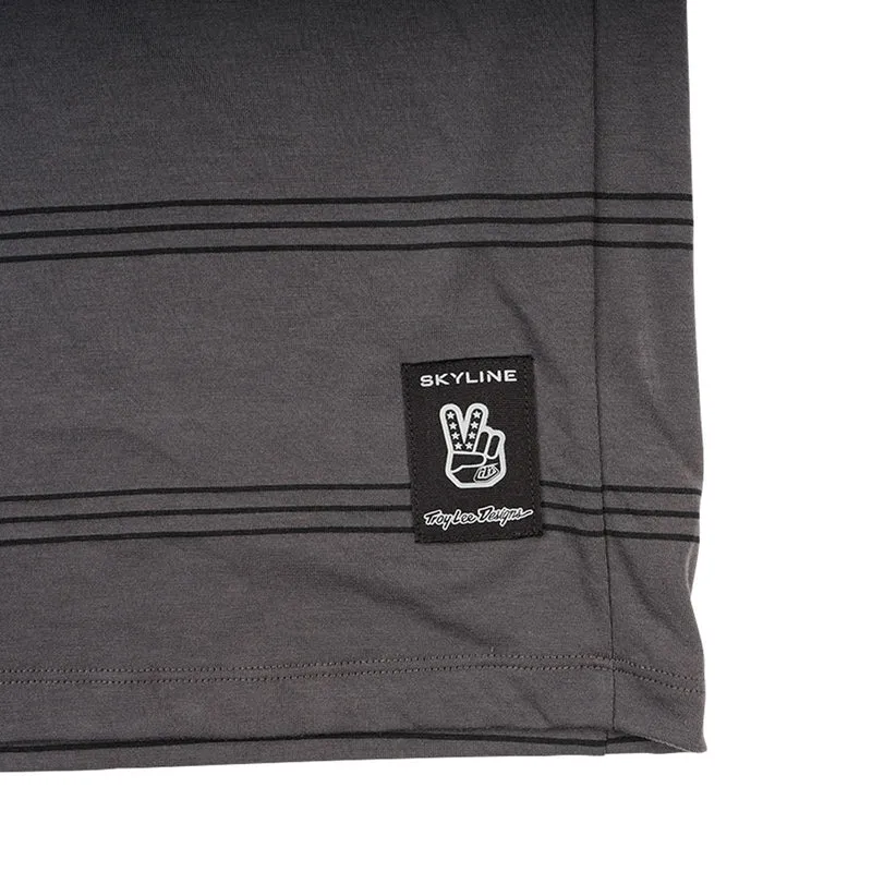 Youth Skyline Ride Short Sleeve Tee Washed Out Smoke