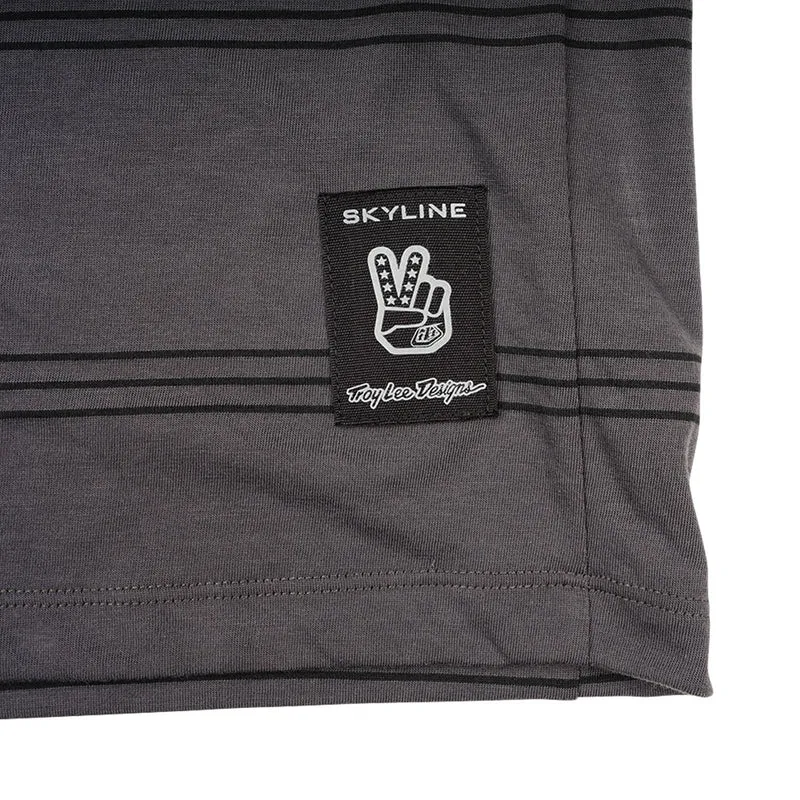 Youth Skyline Ride Short Sleeve Tee Washed Out Smoke