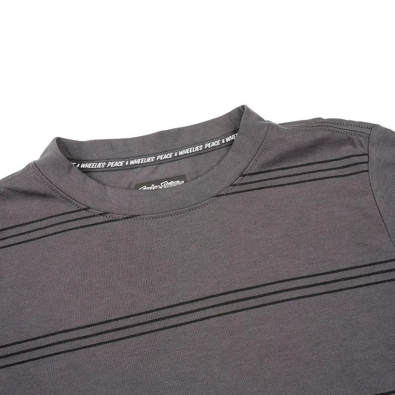 Youth Skyline Ride Short Sleeve Tee Washed Out Smoke